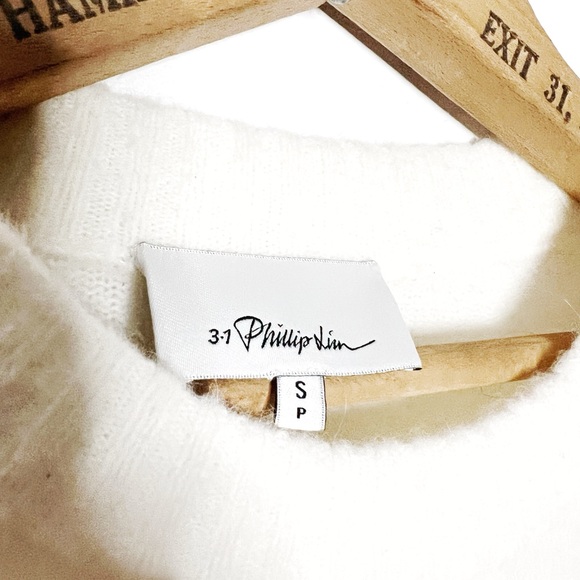 3.1 Phillip Lim | Cream Ruffle Sweater - Picture 6 of 8